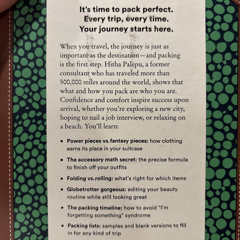 How to Pack : Travel Smart for Any Trip by Hitha Palepu 2017, Hardcover
