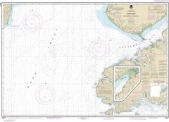 Cook Inlet-Cape Elizabeth to Anchor Point | Waterproof NOAA Chart 16647