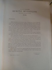 ATLANTE INTERNAZIONALE DEL TOURING CLUB ITLIANO DEL 1929 didicato a mussolini cs