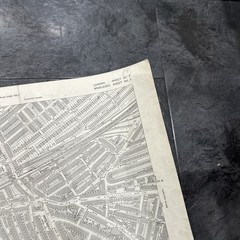 Ordnance Survey 25 Inch To The Mile Large Scale Map 1938. Queen’s Park . London