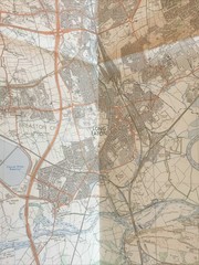 1989 Ordnance Survey Pathfinder Map 833 SK 43/53 Nottingham (South West)