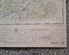 Ordnance Survey Map Of Oxford & Newbury Sheet 158