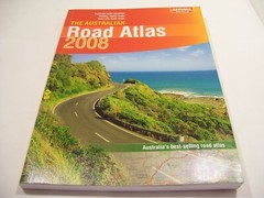 THE AUSTRALIAN ROAD ATLAS 2008 MAP TRAVEL GUIDE TOUR HOLIDAY TRIP EXPLORE