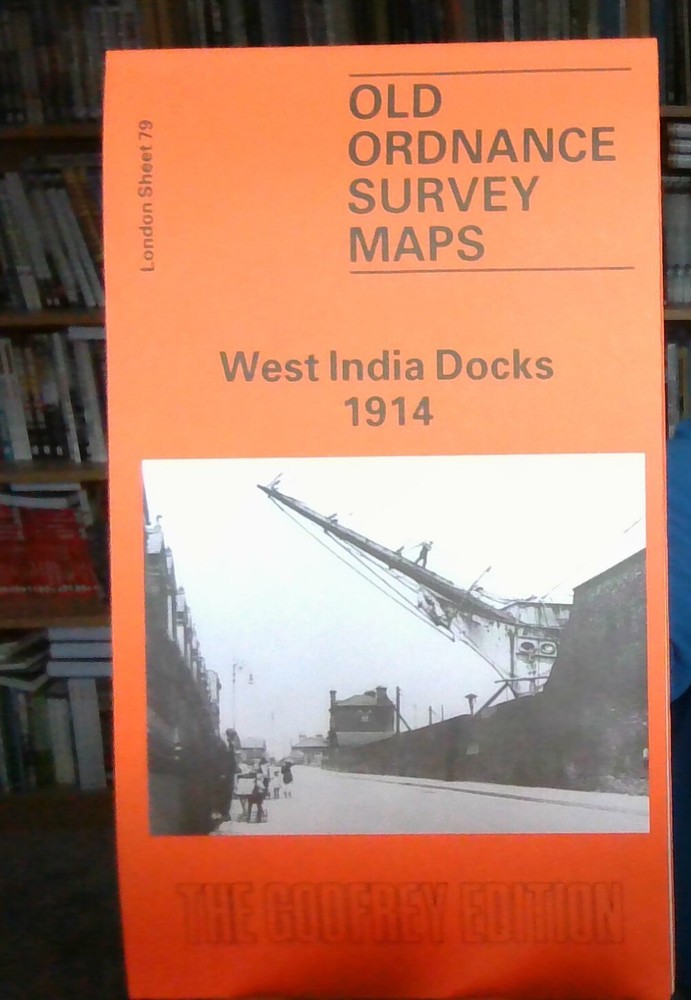 Map OF West India Docks 1914 LONDON SHEET 79.3 NEW 9780850544442