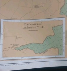 1986 Admiralty Chart #2695 Walton Backwaters Nautical Chart Maritime Atlas VTG