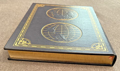 Oxford Atlas of the World Ninth Edition 2001 Oversized Leather Book