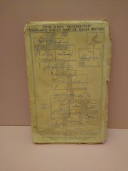 1962 Ordnance Survey Map South East England Sheet 17. Worn cover but Intact map.