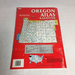 OREGON ATLAS AND GAZETTEER: DETAILED TOPOGRAPHIC MAPS, Delorme Mapping Company