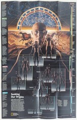 National Geographic Posters 1997 DAWN OF HUMANS, MESOAMERICANS Paleoanthropology