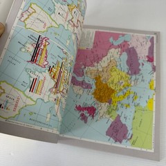 Phillips Atlas Of Modern History 1970 Vintage Softcover Book