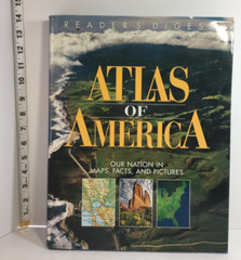 Reader s Digest Atlas of America: Our Nation in Maps, Facts and Pictures 14″ Har