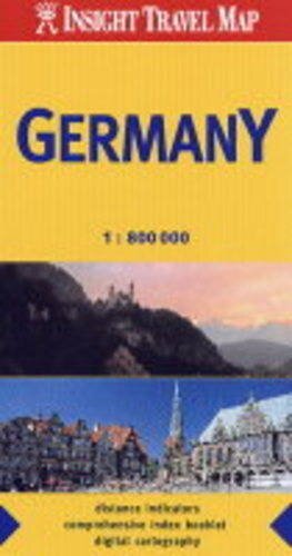 Germany Insight Travel Map Sheet map, folded Book The Fast Free Shipping