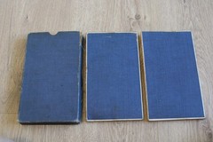 Vintage Map Bartholomew’s Contour Motoring Map FRANCE 1920s 2x Cloth backed maps