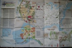 1982 National Geographic map America’s Federal Lands