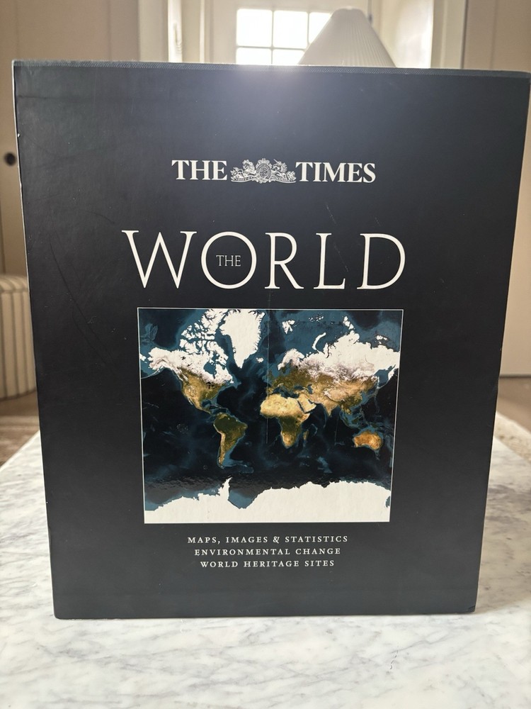 The Times Atlas of the World 8-Volume Hardcover Illustrated Box Set