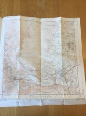 1966 Ordnance Survey 2.5 Inch Map Sheet SJ 24 Llangollen (incl Rhosllanerchrugog
