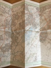 1989 Ordnance Survey Pathfinder Map 833 SK 43/53 Nottingham (South West)