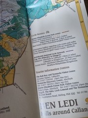 Harvey Superwalker Map 1:25 000 Ben Ledi Hills around Callander Waterproof Paper
