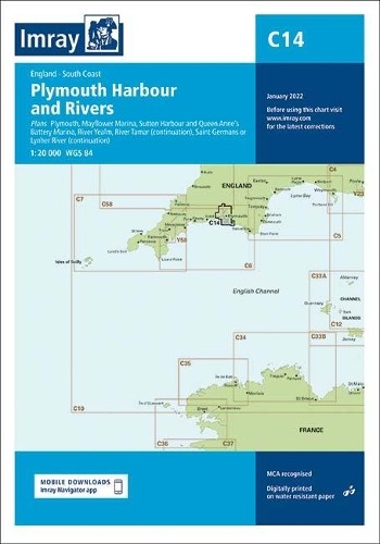 Imray C Series Imray Chart C14 (Map) C Charts