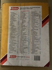 Greater Sydney & Blue Mountains Street Directory Edition 10 2005