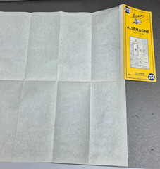 Michelin Map, No 203, ALLEMAGNE – GERMANY 1963 1:200 000