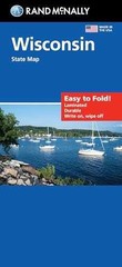 Rand McNally Easy to Fold: Wisconsin State – Map, by Rand McNally – Very Good