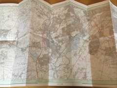 1989 Ordnance Survey Pathfinder Map 833 SK 43/53 Nottingham (South West)