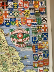 Map of England and Wales, Verso Scotland, John Bartholomew 1971 VGC