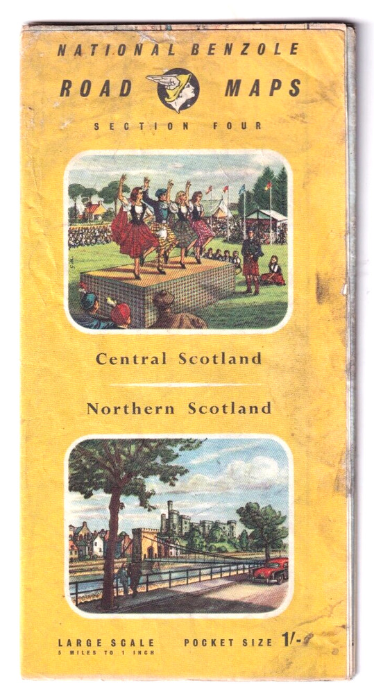 CENTRAL SCOTLAND/ NORTHERN SCOTLAND – National Benzole map