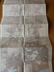 1988 Ordnance Survey Pathfinder Map 1301 Wimborne Minster & Bournemouth West