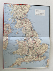 Bartholomew Town Plan Atlas Britain Book 1973 Vintage Maps Hardcover