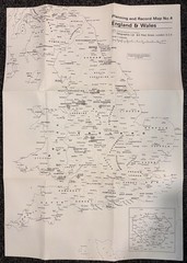 Geographia PLANNING & RECORD MAP No 4 England & Wales – Vintage