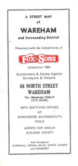 Street Map of WAREHAM and surrounding district