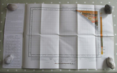VINTAGE GEOLOGICAL MAP WEST FLEET DORSET SHEET 341 DRIFT EDITION ONE INCH SERIES