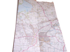 OS Ordnance Survey Explorer Map 175 ‘Southend-on-Sea & Basildon’- Good condition
