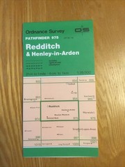 1992 Ordnance Survey Pathfinder Map 975 SP 06/16 Redditch And Henley-in-Arden