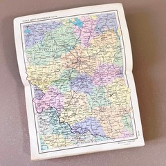Vintage World Atlas Малый атлас мира 1979 Soviet Russian Map Book USSR Retro