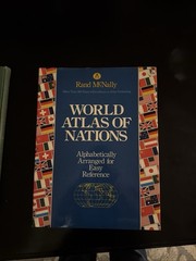 World Atlas of Nations, RandMcNally 1988 Hardcover With Jacket Very Good