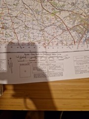 Ordnance Survey Map Of Great Britian – DERBY AND LEICESTER – 1962 – 1/63360