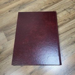 Vintage 1988 Rand McNally World Atlas Of Nations Large Burgundy Hardcover Book