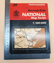 Bartholomew 59 Dornoch Firth National Map Series 1:100 000