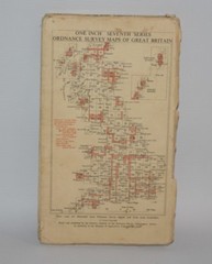 Ordnance Survey – One Inch Cloth Map – Taunton & Lyme Regis – Sheet 177 – 1960