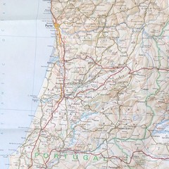 Bartholomew Euro Map – Spain & Portugal Scale – 1: 1,250,000 (1982).