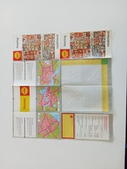 Shell Touring Map: Netherlands. Scale – 1:600,000 (1962).