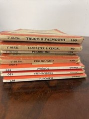 Ordnance Survey One Inch Maps 1950s 1960s Truro Torquay Fishguard Pembroke