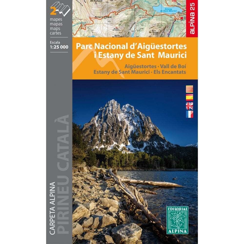 Aiguestortes National Park / Estany De Sant Maurici 2 Hiking map set Spain