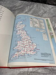 Road Atlas of Great Britain 1973-74 George Phillip & Son Hardback Book Vintage