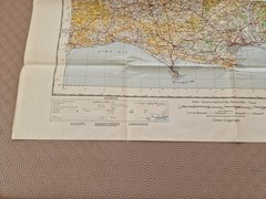 Vintage Ordanance Survey Map England, South Sheet 11 published 1945