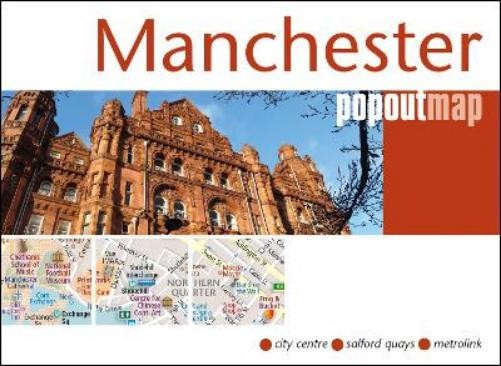 Popout Maps Manchester PopOut Map (Map) PopOut Maps