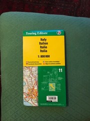 Italy North 1 tci (r) wp by Touring Editore Book